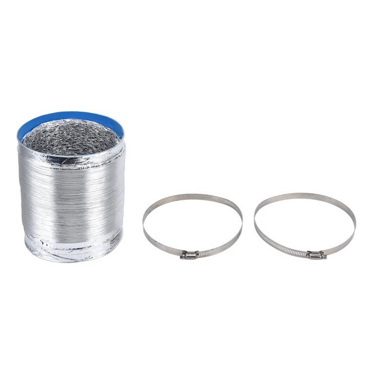 Aluminum Foil Vent Hose High Temperature Resistance Flexible Good