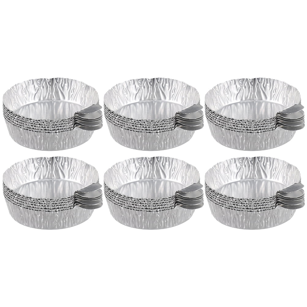 Aluminum Foil Weighing Dish Evap Easy Clean Lab Boat Tray Dry Powder