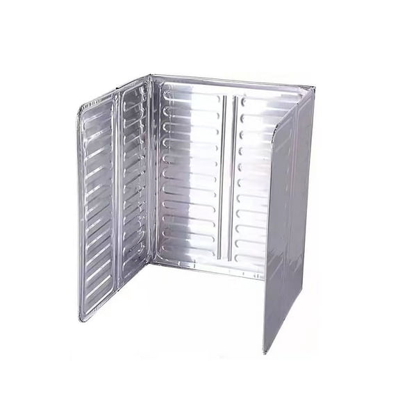 Aluminum Foldable Kitchen Gas Stove Baffle Plate Portable Frying Pan Oil Splash Protection Screen Household Kitchen Accessories