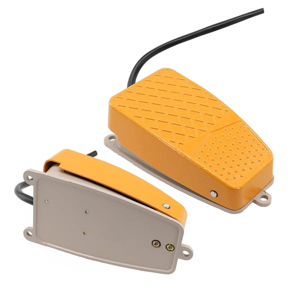 Aluminum Foot Switch 10A Spdt No Electric Power Pedal Momentary Momentary Switch