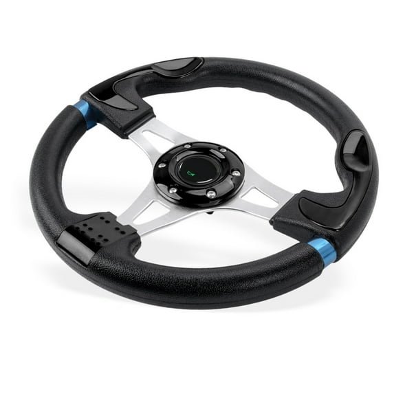 Aluminum Frame Ergonomic Sport Styles 13 Inch Steering Wheel Fit for Vehicle Upgrade Comfortable Grip