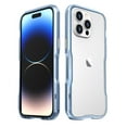 thumbnail image 1 of Aluminum Frame Metal Bumper Frame Slim Hard Case Cover for iPhone 14 Pro Max, Metal Frame Armor Bumper, Raised Edge Protection for iPhone 14 Pro Max 6.7 inch 2022, Blue, 1 of 6