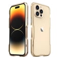 thumbnail image 1 of Aluminum Frame Metal Bumper Frame Slim Hard Case Cover for iPhone 14 Pro Max, Metal Frame Armor Bumper, Raised Edge Protection for iPhone 14 Pro Max 6.7 inch 2022, Gold, 1 of 6