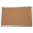 thumbnail image 1 of Aluminum Frame Natural Cork Bulletin Board, 1 of 2