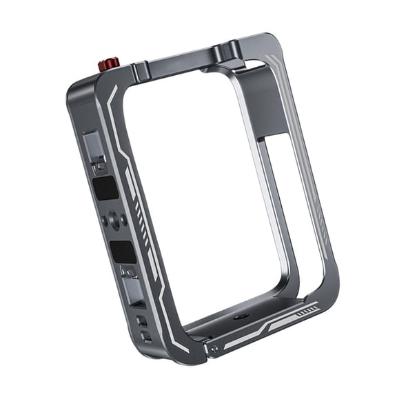 Aluminum Frame Stabilizer for Panoramic Cameras, Tool-Free Installation, Anti-Slip Grip & Travel-Friendly Construction