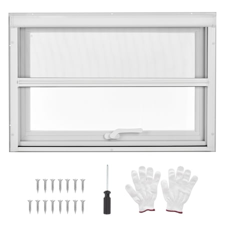 Aluminum Frame Tempered Glass Window, Quiet Sliding and Inward-Swing Emergency Exit Design.