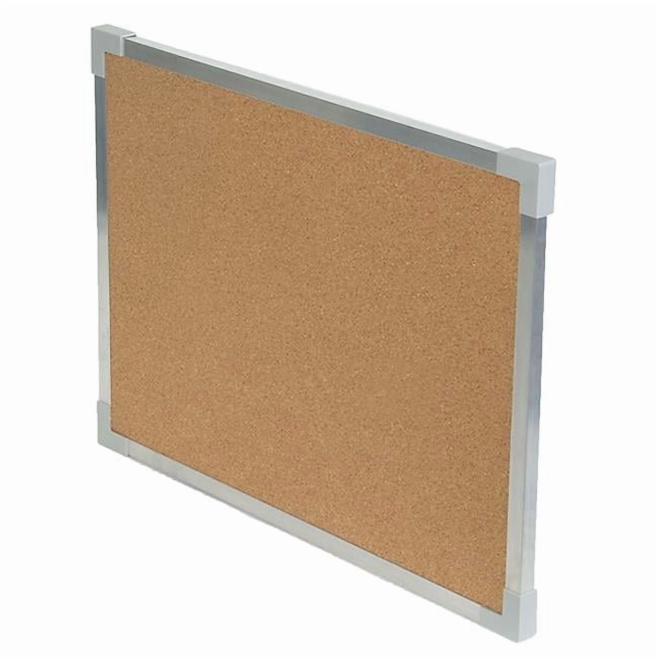 Aluminum Framed Cork Board, 18 x 24 in.