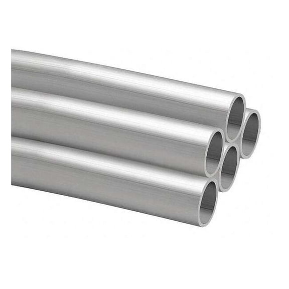 Aluminum Framing Pipe,1 1/2 in,PK5