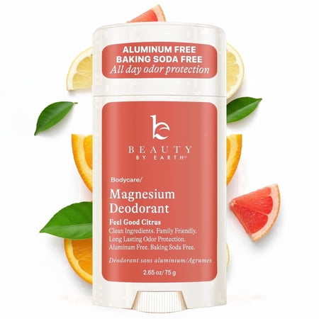 Aluminum Free Deodorant for Women & Men - USA Made with Natural & Organic Ingredients, Fresh Long-Lasting Odor Protection, Baking Soda Free, Non-Irritating Magnesium Deodorant, Sensitive Skin Safe