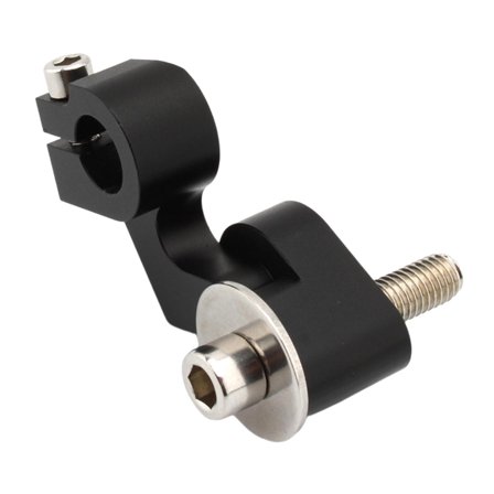 Aluminum Gearshift Lever Support ,Motorcycle Supplies for GL1500 88-00 for GL1500 1988-2000 Easy Installation Clearer Black