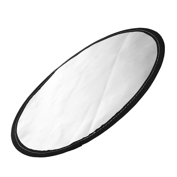 Aluminum Glass Fiber Fire Resistant Mat Prevention BBQ High Temperature Resistance Round Barbecue