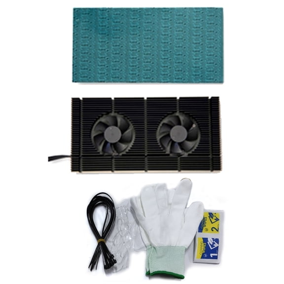 Aluminum Graphics Card Cooler GPU Memory Cooling Fan Video Card Heatsink With 3 for 3090 3080 3070 Series