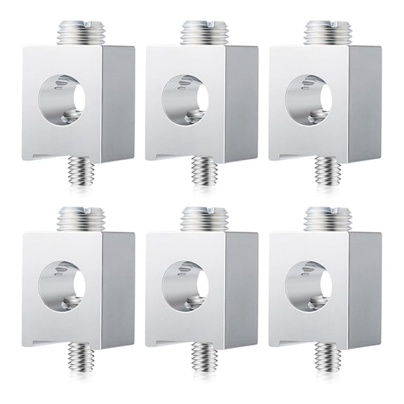 Aluminum Ground Lugs 6-Pack, 4-2/0 Neutral Lug Kit for Safe and Efficient Electrical Installations