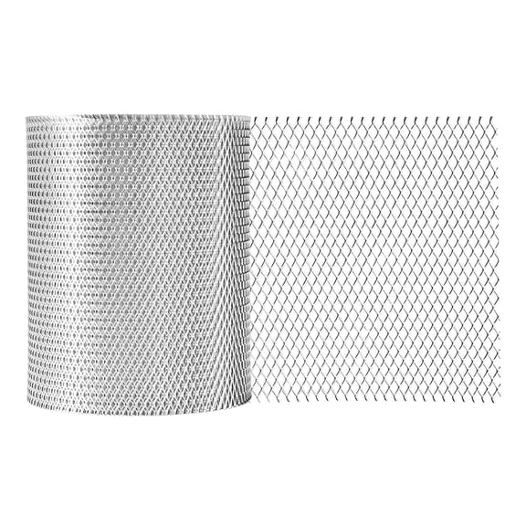 Aluminum Gutter Guard 6 Inch x 50 Feet Leaf Debris Protection