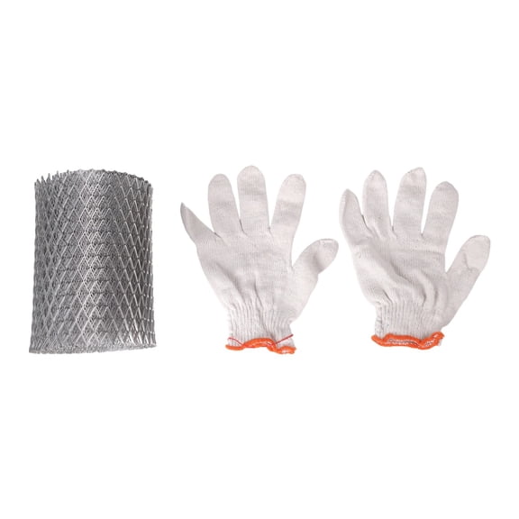 Aluminum Gutter Protection Net Anti-Leaf Net Cover Gutter Filter Guard