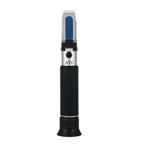 Aluminum Handheld 0-80% Alcohol Refractometer For Spirits Household Liquor Brewing Refractometer Alcohol Concentration Detector ,Instant Results