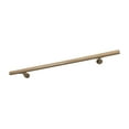 thumbnail image 1 of Aluminum Handrail Direct DHR 10' Handrail Section with Mounts - Clay - USA Made Railing, 1 of 1