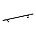 thumbnail image 1 of Aluminum Handrail Direct OHR Handrail Section w/ Mounts (13' Length,Oiled Bronze) USA Made, 1 of 5