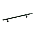 thumbnail image 1 of Aluminum Handrail Direct OHR Handrail Section w/ Mounts (9' Length,Evergreen) USA Made, 1 of 5