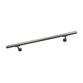 thumbnail image 1 of Aluminum Handrail Direct OHR Handrail Section with Mounts (12' Length,Silver) USA Made, 1 of 5