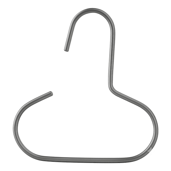 Aluminum Hat Organizer Hooks, Open Loop Baseball Cap Hangers for Closet Rod, Space Saving Cap Holder to Keep Hat Shape, Multi-Purpose Storage for Hats, Belts, Scarves & Accessories