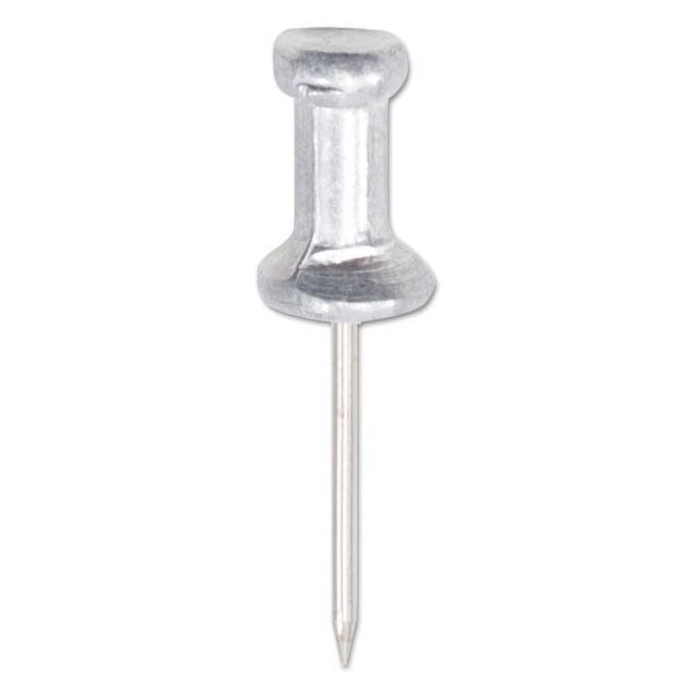 肌触りがいい Head Aluminum Push 5/8 Steel Pins, 事務用品