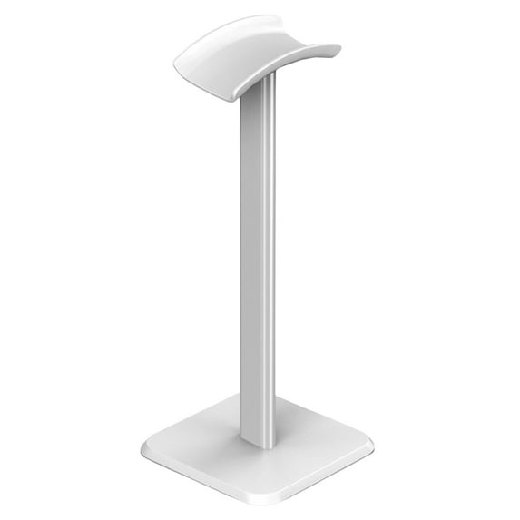 Aluminum Headphone Stand with Flexible Headrest, Headset Display Hanger Rack, Adjustable Earphone Holder for Gaming & All Headphone Sizes