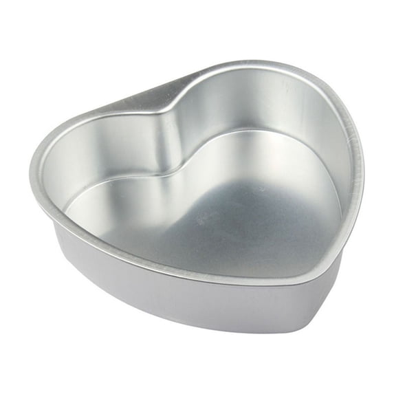 Aluminum Heart Shaped Cake Pan Chocolate Baking Mould 3 5 6 8 10in for Kitchen