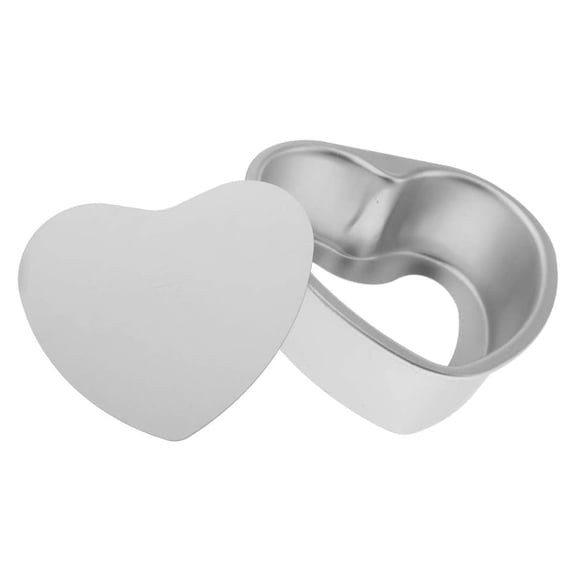 Aluminum Heart Shaped Cake Pan DIY Baking Mold Kitchen Durable Tools for Baking
