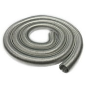 Aluminum Heat Reflective Insulated Corrugated Conduit Tubing - 1.5 x 5 Feet - 1 Piece