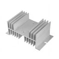Aluminum Heat Sink 100A for Solid State Relay SSR for Wind Turbine