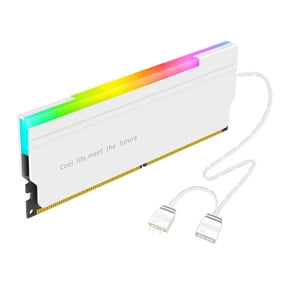 Aluminum Heat Spreader DDR4 Memory Heatsink ARGB Syncs Quiet Operations Fast Speed Desktop Computer Component