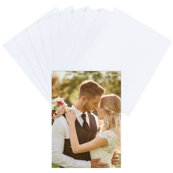 Aluminum Heat Transfer Picture Plate Sublimation Blank Metal Sign Board Rectangle for Heat Transfer Pressing Laser Engraving UV Printing White