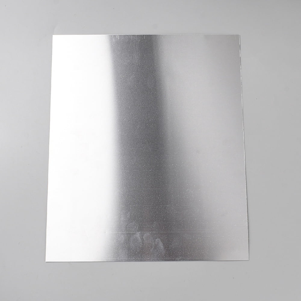Aluminum Heat Transfer Printing Blank Bndicator Plate White 300x250x0.5mm