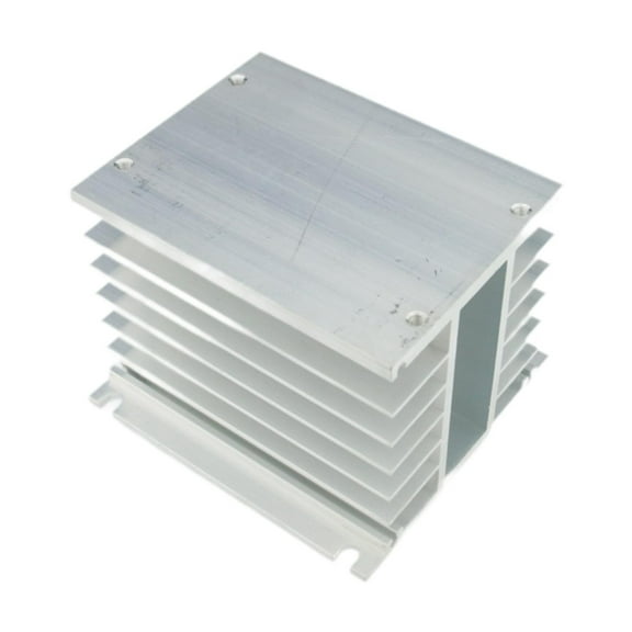 Aluminum Heatsink Solid State Relay Cooling Fin Enhanced Heat Dissipation Cooler for Computer Power Transistor Use