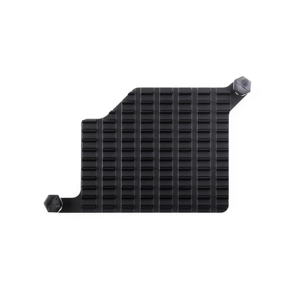 Aluminum Heatsink for 5, with Thermal Pads and Spring-Loaded Push Pins