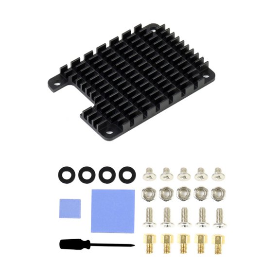 Aluminum Heatsink for Compute Module 4 CM4 Radiators Easy Installation Effective Cooling Solution