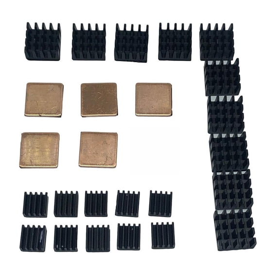 Aluminum Heatsink for Cooling Cooler 3, Pi 2, Pi Model