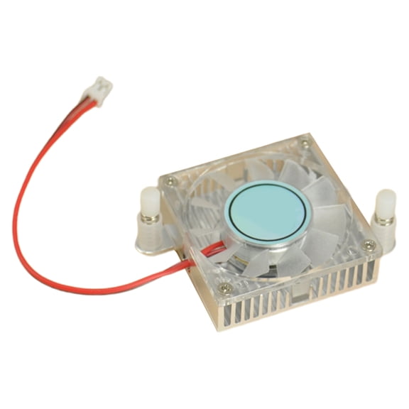 Aluminum Heatsink with Fan High Power Graphics Radiator Cooler 5.5cm Hole Space