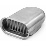 Aluminum Hilborn Style Smooth Hood Air Scoop Kit Single 4 BBL Carb, Polished - BPE-1003