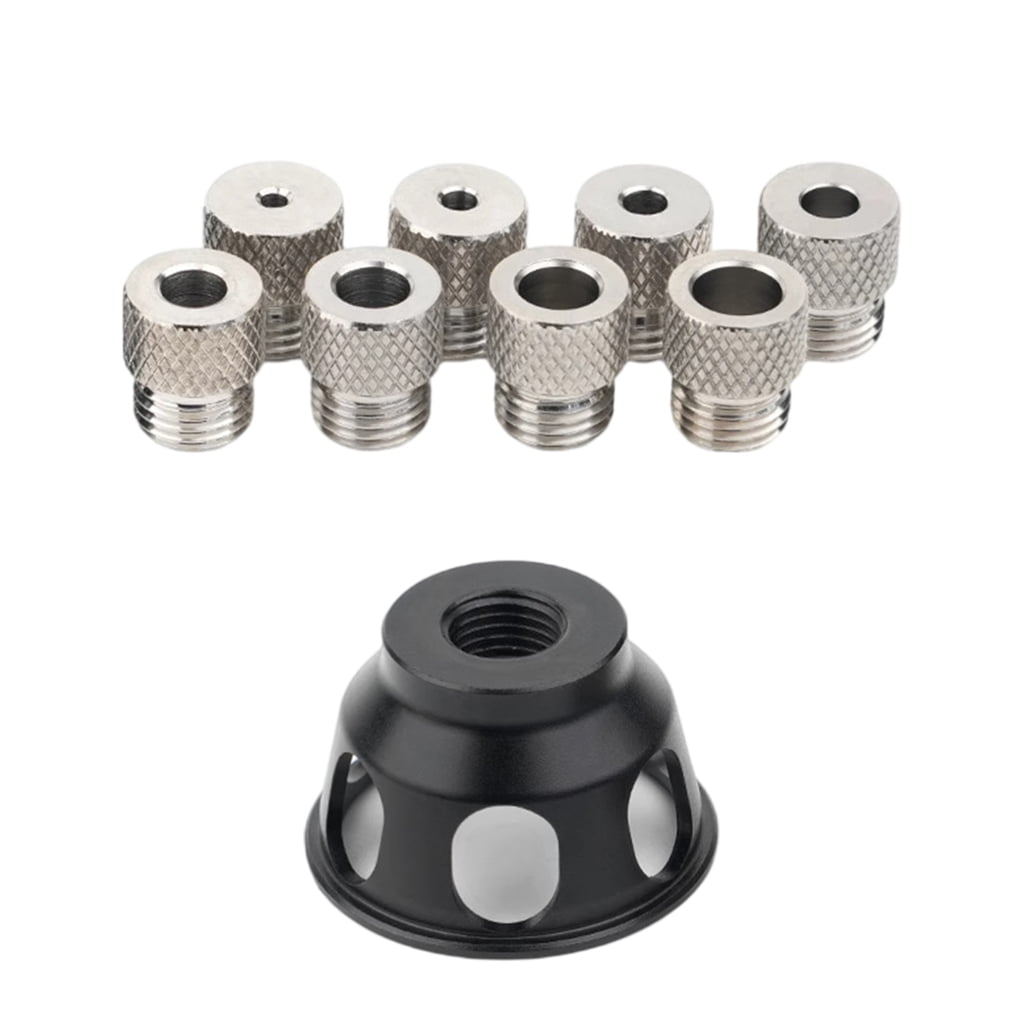 Aluminum Hole Puncher Locator Jig Centering Drill Guide Hinged Hole Opener