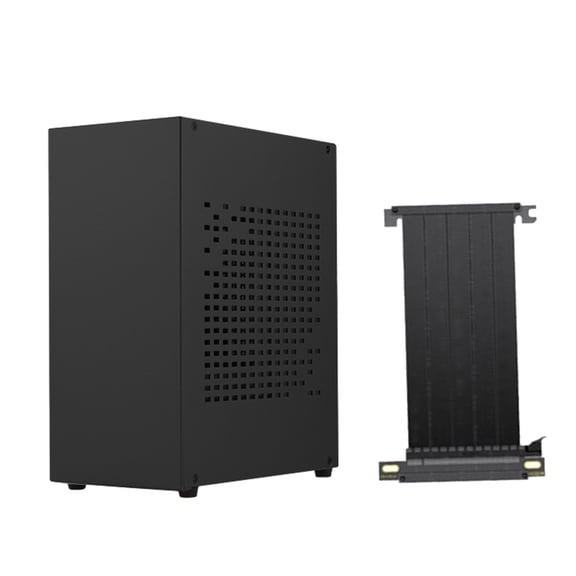 Aluminum ITX for Gaming Desktop Case USB3.0 Support Graphics Card RTX2070 with PCIE3.0 Cable