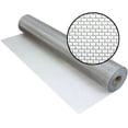thumbnail image 1 of Aluminum Insect Screen Mesh Kit - (60 in x 50 ft) Roll of Aluminum Screen Wire & Roller Tool - Aluminum Screen Rolls for Patio & Window Screen Replacement - Silver, 1 of 10