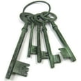 thumbnail image 1 of Aluminum Jail Keys Patina, 1 of 1