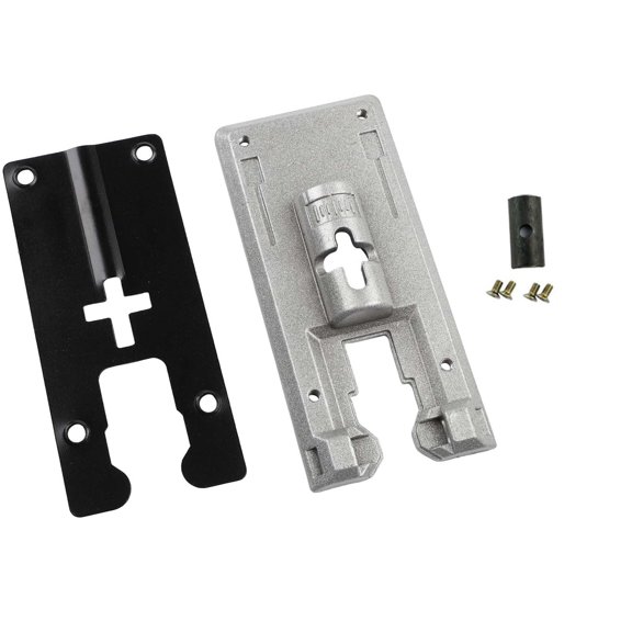 Aluminum Jig Saw Base Plate For 4304 Models With Pressure Plate And Screws, 153X70mm Stable Shoe Assembly, 2 Pack