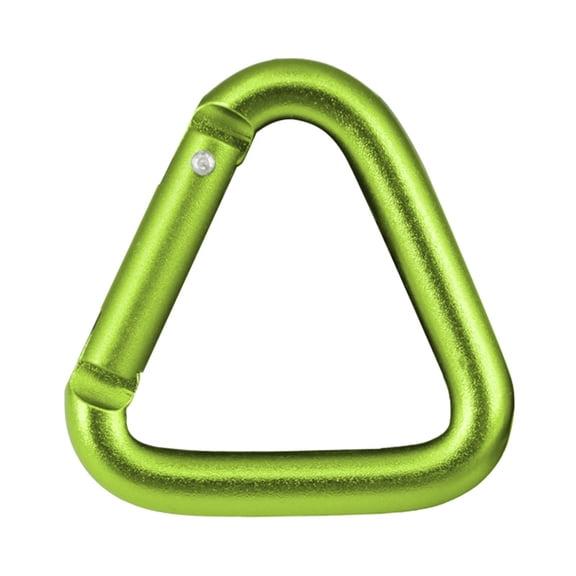 Aluminum Keychains Hook Clip Locking Carabiner Hiking Clip with Spring Snap