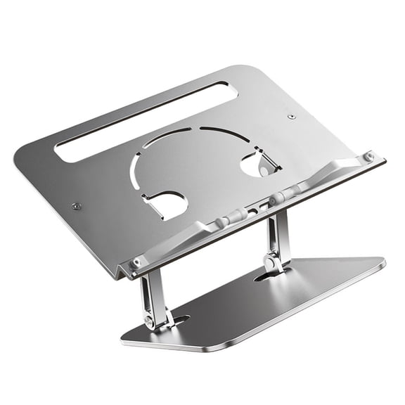 Aluminum Laptop Stand for Desk Multiple Angle Adjustable Risers for Office Or Home
