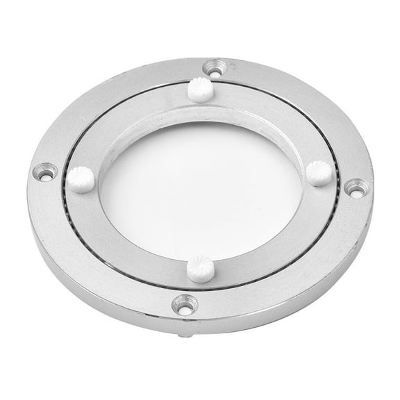 Aluminum Lazy Susan Rotating Bearing Turntable Turn Table Round Swivel Plate 5 YIWEI