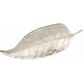 thumbnail image 1 of Aluminum Leaf Shaped Tray with Silver Finish, 1 of 5