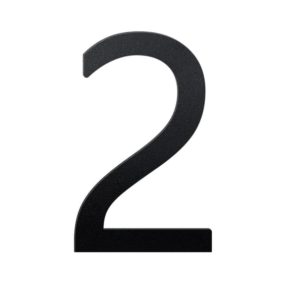 Aluminum Letter and Number Door Plate with Modern Design for Home Mailbox Fence Wall Decoration C